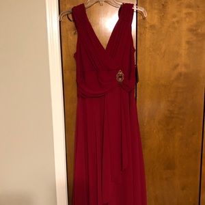 Knee length dress